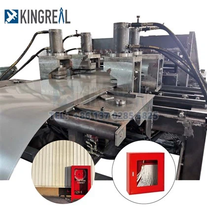 Профилегибочная машина для производства каркаса пожарного шкафа